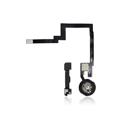 Home Button With Flex Compatible For iPad Mini 3 (White)