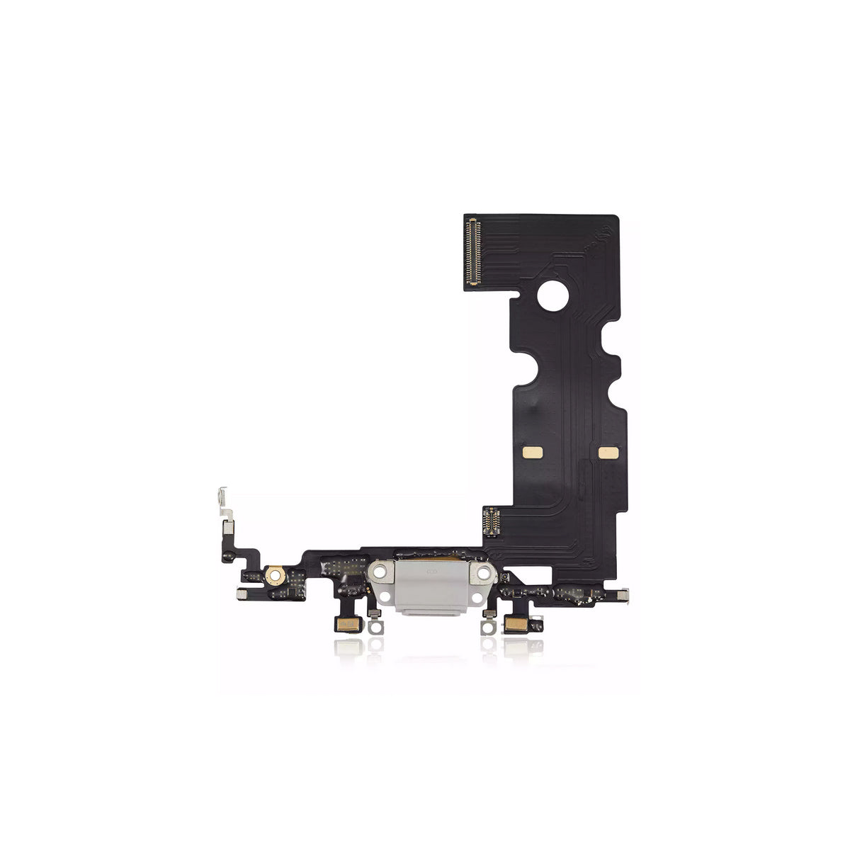Charging Port Flex Cable Compatible For iPhone 8 (Silver)