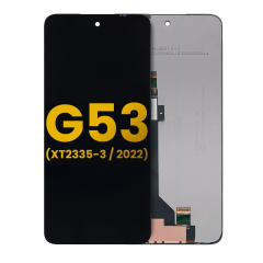 LCD Assembly Without Frame For Motorola Moto G53 (XT2335 / 2022) (Refurbished) (All Colors)