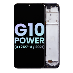 LCD Assembly With Frame For Motorola Moto G10 Power (XT2127-4 / 2021) (Genuine OEM) (All Color)