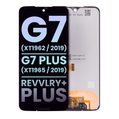 LCD Assembly Without Frame For Motorola Moto G7 (XT1962 / 2019) / G7 Plus (XT1965 / 2019) / T-Mobile Revvlry+ Plus (Genuine OEM) (All Colors)