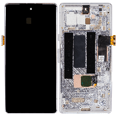 OLED Assembly With Frame (With Fingerprint Sensor ) For Google Pixel 7a 5G (Refurbished) (Snow)