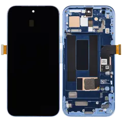 OLED Assembly With Frame (With Fingerprint Sensor ) For Google Pixel 8A (Refurbished) (Bay)