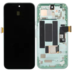OLED Assembly With Frame (With Fingerprint Sensor ) For Google Pixel 8A (Refurbished) (Aloe)