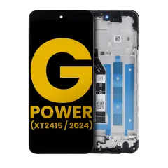 LCD Assembly With Frame For Motorola Moto G Power 5G (XT2415 / 2024) (Refurbished) (All Colors)