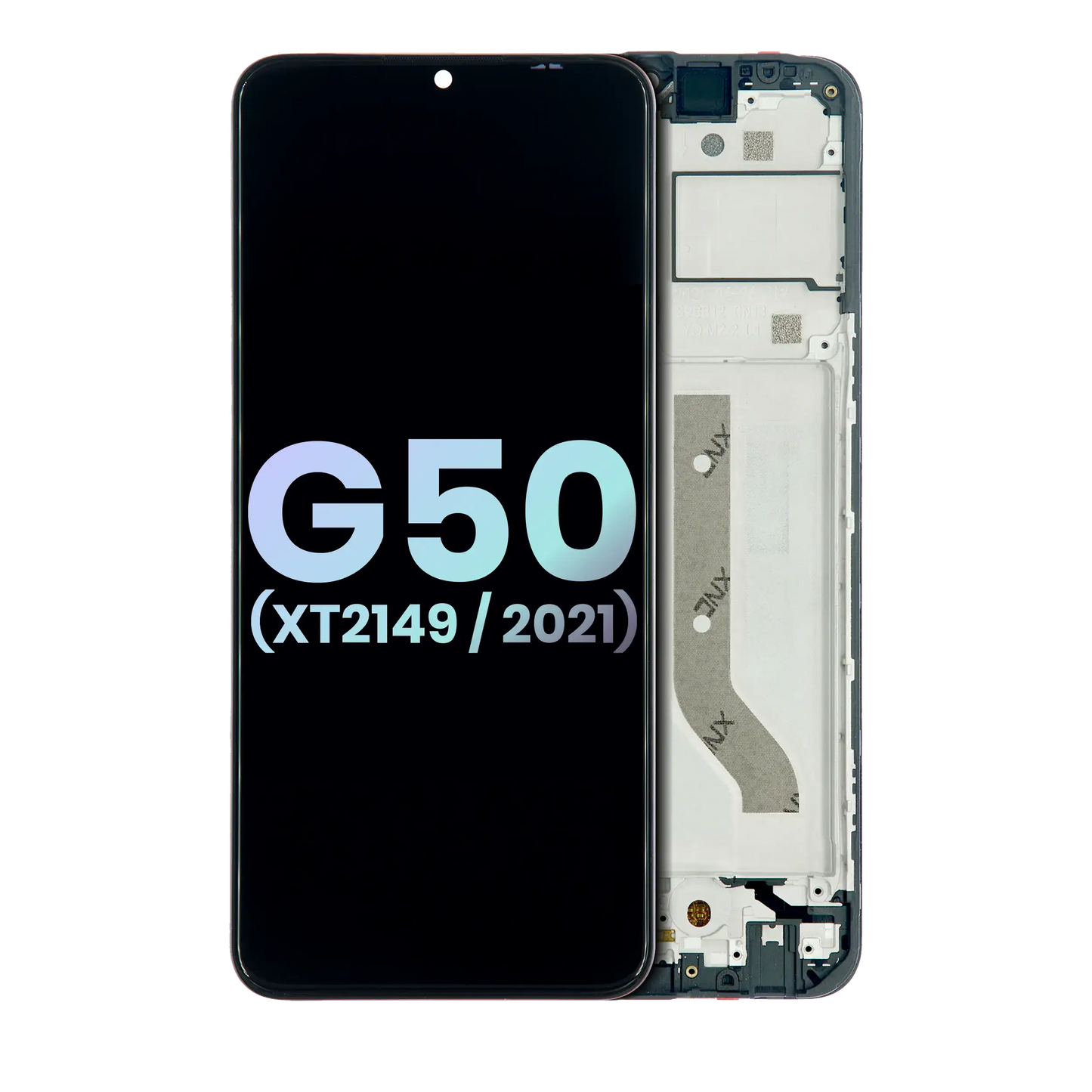LCD Assembly With Frame For Motorola Moto G50 5G (XT2149 / 2021) (Genuine OEM) (All Colors)