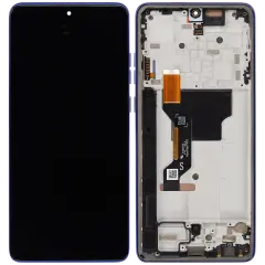OLED Assembly With Frame Compatible For Motorola Moto G Stylus 5G (XT2517-3 / 2025) / Motorola Moto Edge 60 Stylus (XT2517-4 / 2025) (Refurbished) (Surf the Web)