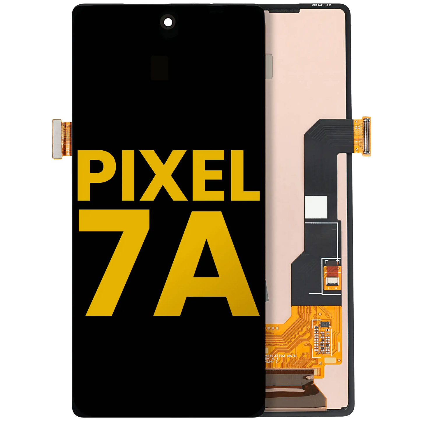 OLED Assembly Without Frame (Without Fingerprint Sensor) For Google Pixel 7A (Refurbished) (All Colors)