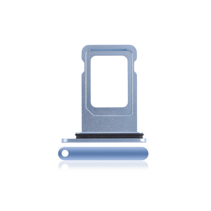 Dual Sim Card Tray Compatible For iPhone XR (Blue)