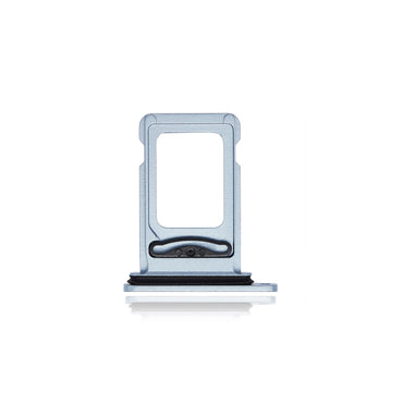 Dual Sim Card Tray Compatible For iPhone XR (Blue)