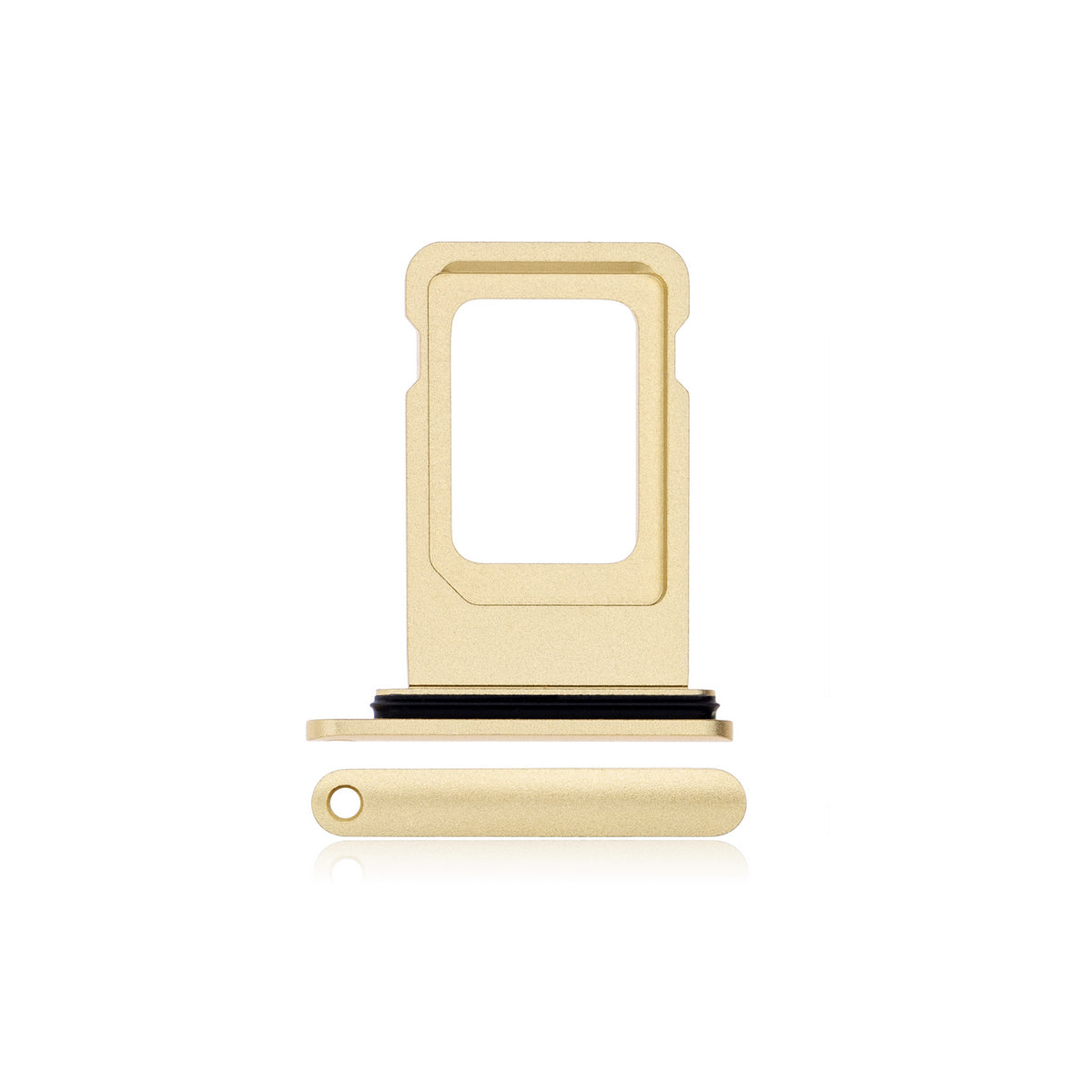 Single Sim Card Tray Compatible For iPhone XR (Yellow)