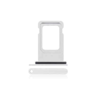 Single Sim Card Tray Compatible For iPhone XR (White)