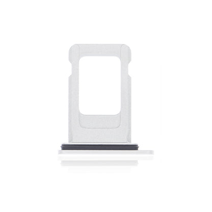 Single Sim Card Tray Compatible For iPhone XR (White)