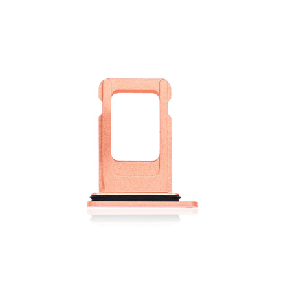 Single Sim Card Tray Compatible For iPhone XR (Coral)