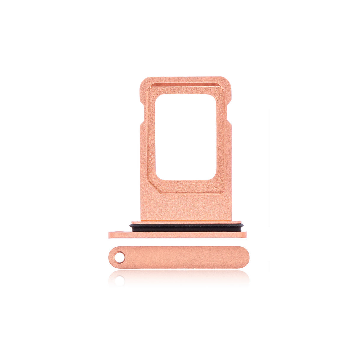 Single Sim Card Tray Compatible For iPhone XR (Coral)