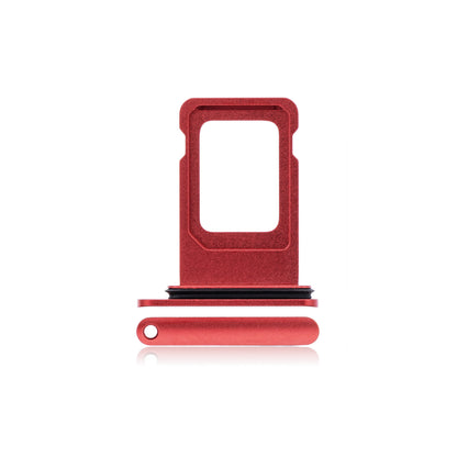 Single Sim Card Tray Compatible For iPhone XR (Red)