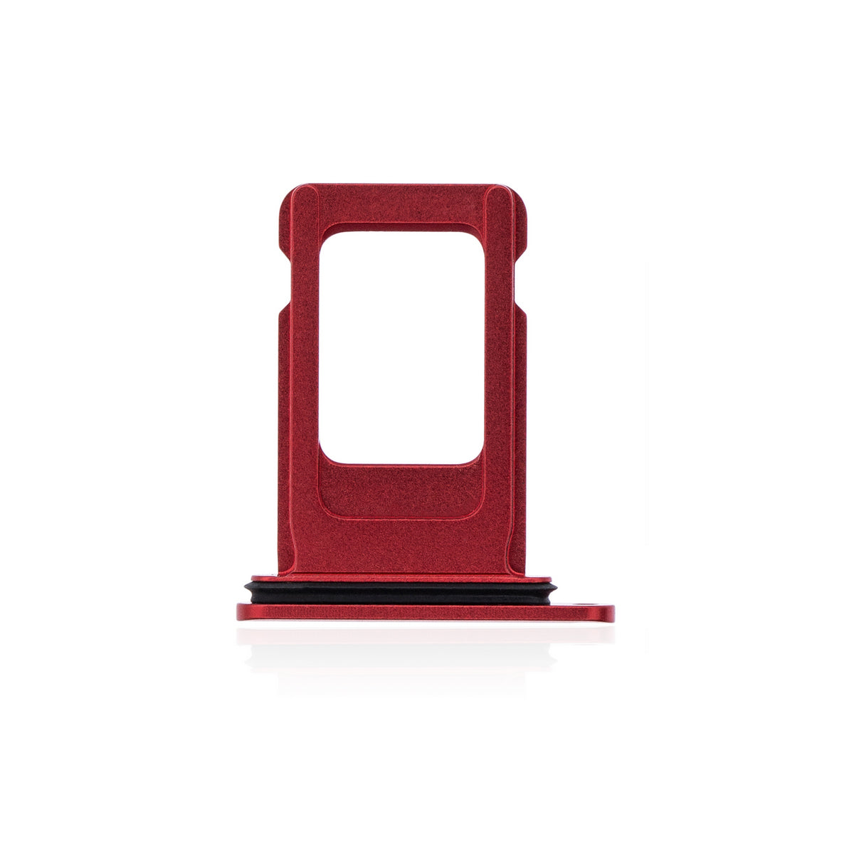 Single Sim Card Tray Compatible For iPhone XR (Red)