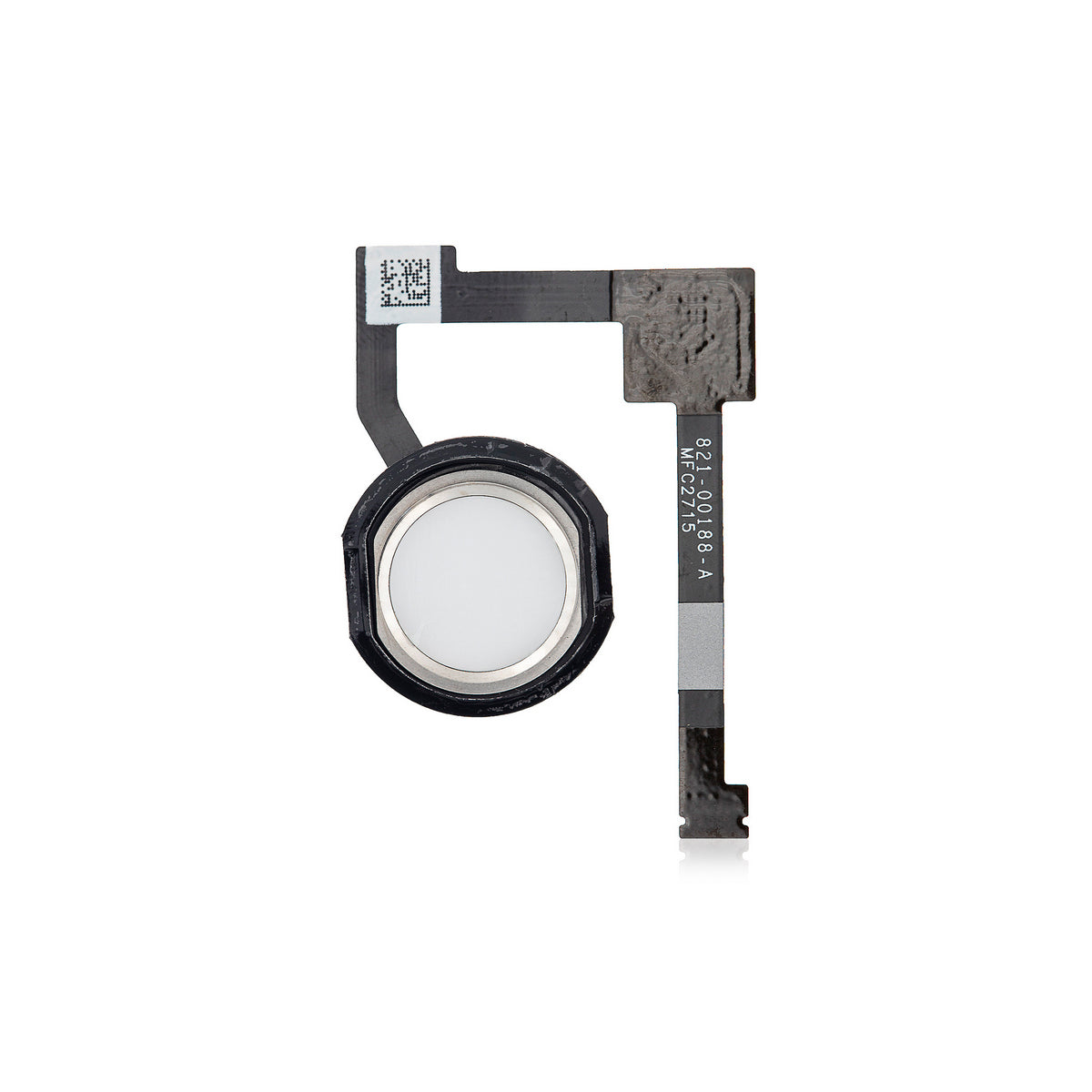 Home Button With Flex Cable Compatible For iPad Pro 12.9" 1st Gen (2015) / Air 2 (Silver)
