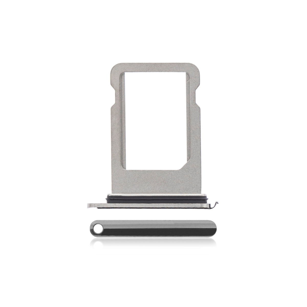 Sim Card Tray Compatible For iPhone XS (Silver)