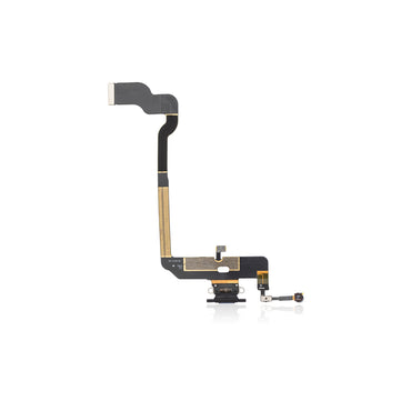 Charging Port Flex Cable Compatible For iPhone XS (Premium) (Space Gray)