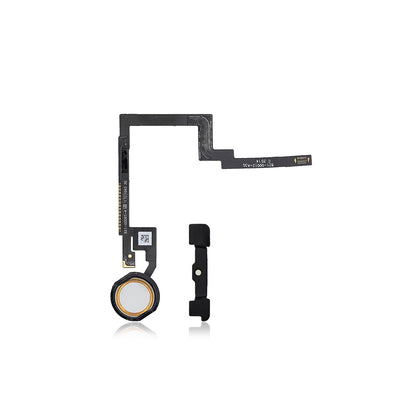 Home Button With Flex Compatible For iPad Mini 3 (Gold)