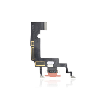 Charging Port Flex Cable Compatible For iPhone XR (Coral)