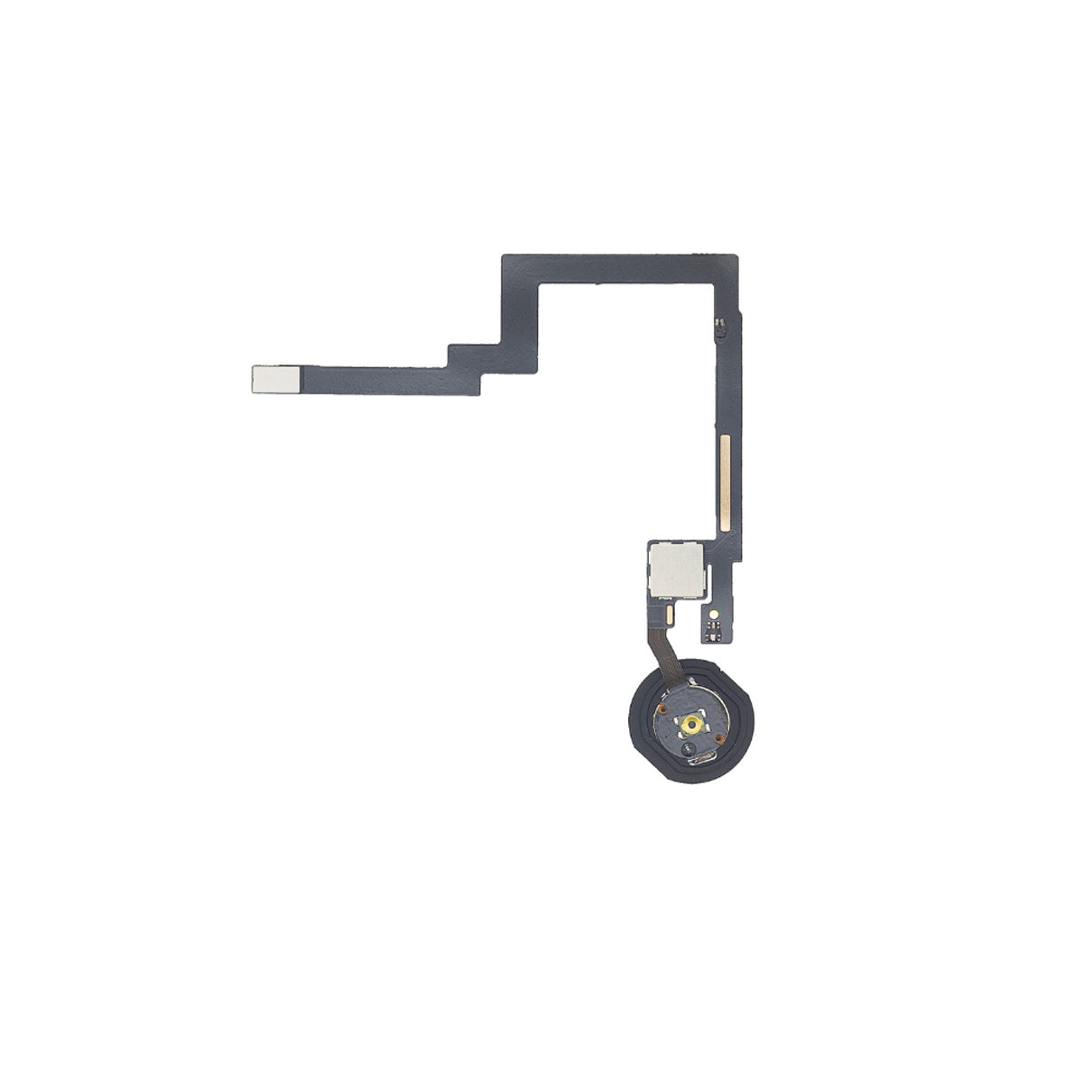 Home Button With Flex Compatible For iPad Mini 3 (Black)
