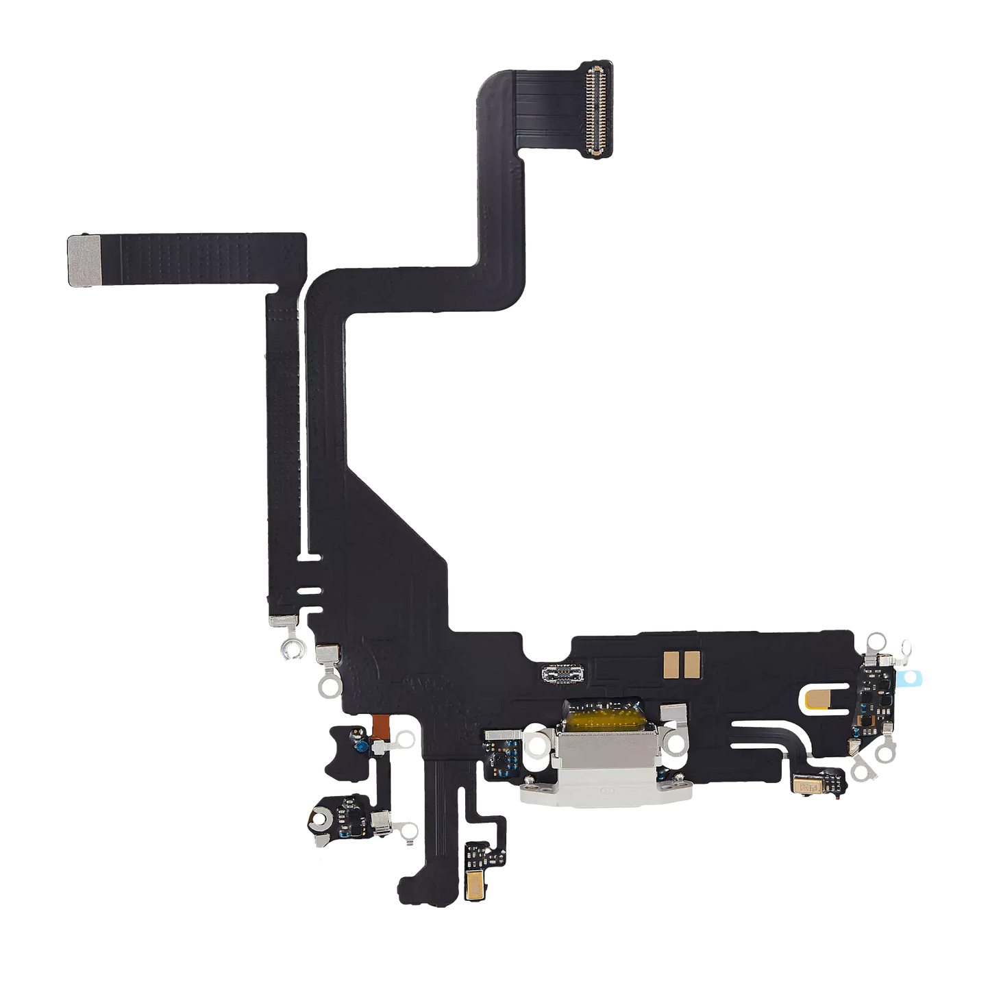 Charging Port Flex Cable | for: iPhone 14 Pro ( Silver )