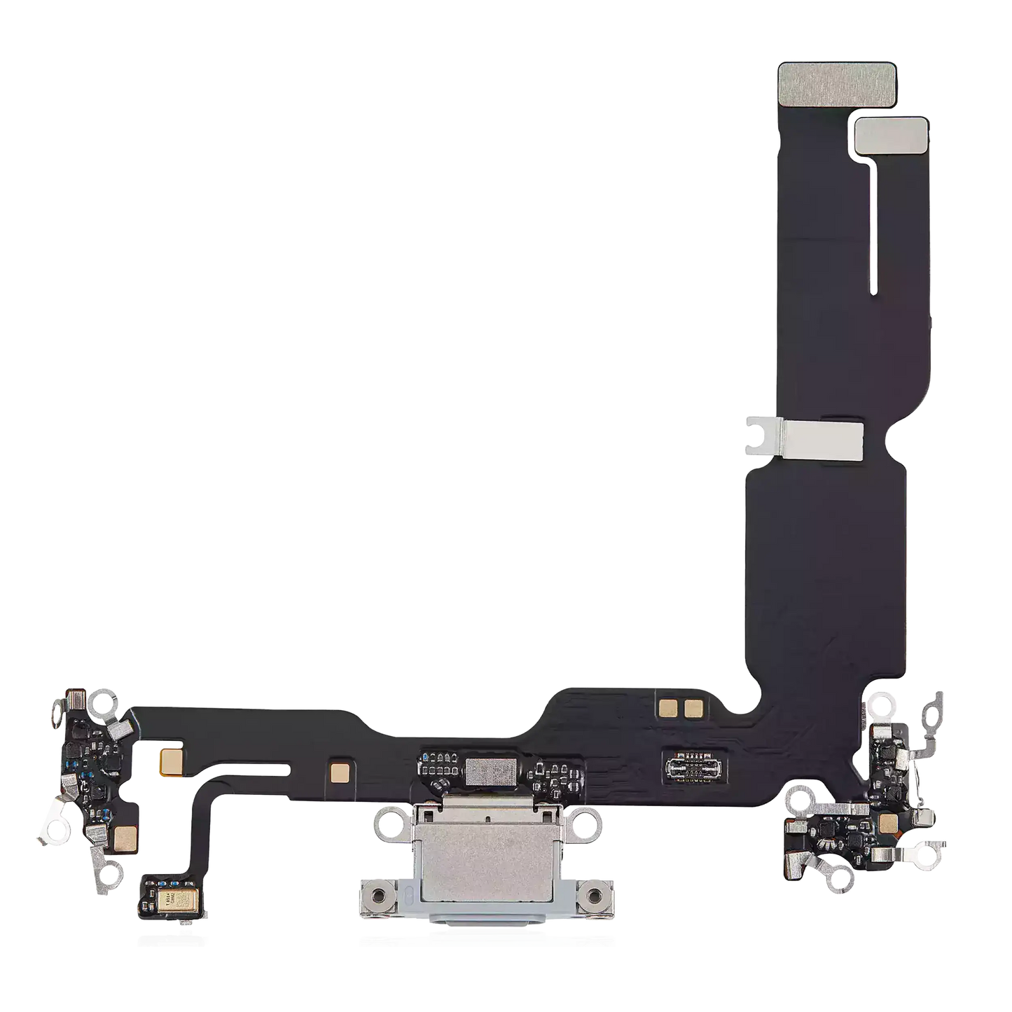 Charging Port Flex Cable | for: iPhone 15 Plus ( Blue )