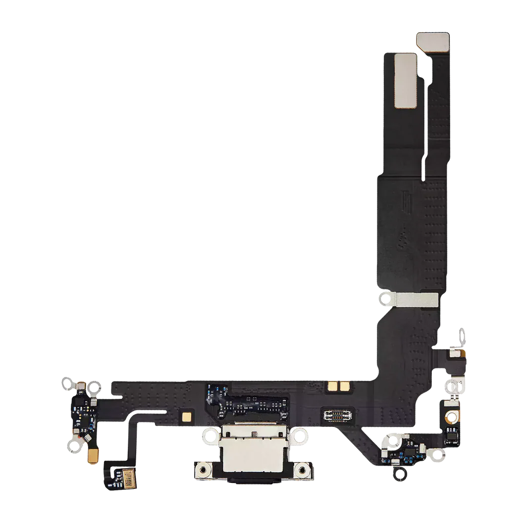Charging Port Flex Cable | for: iPhone 16 | Original (Black)