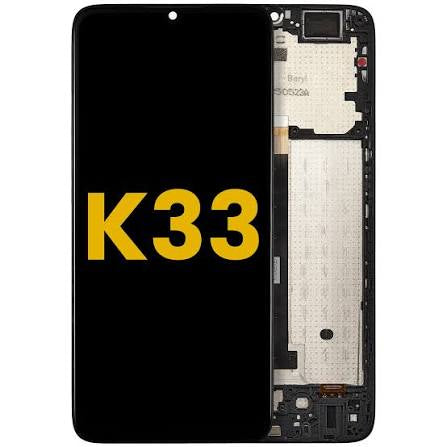 LCD Assembly With frame For TCL K33 (Refurbished) (All Colors)