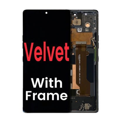 LG Velvet 5G LCD With Frame