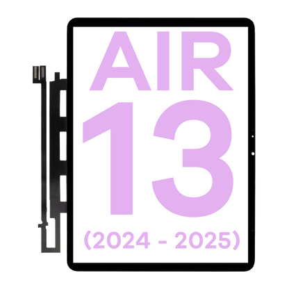 LCD Assembly With Digitizer For iPad Air 13" (2024) / Air 13" (2025) (WiFi / Cellular) (Refurbished) (White)