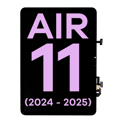 LCD Assembly With Digitizer For iPad Air 11" (2024) / Air 11" (2025) (WiFi Only) (Refurbished) (Black)