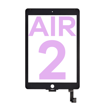 LCD Assembly With Digitizer For iPad Air 2 (Sleep / Wake Sensor Flex Pre-Installed) (Aftermarket Plus) (White)