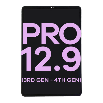 LCD Assembly With Digitizer For iPad Pro 12.9" 3rd Gen (2018) / iPad 12.9" 4th Gen (2020) (Refurbished) (black)