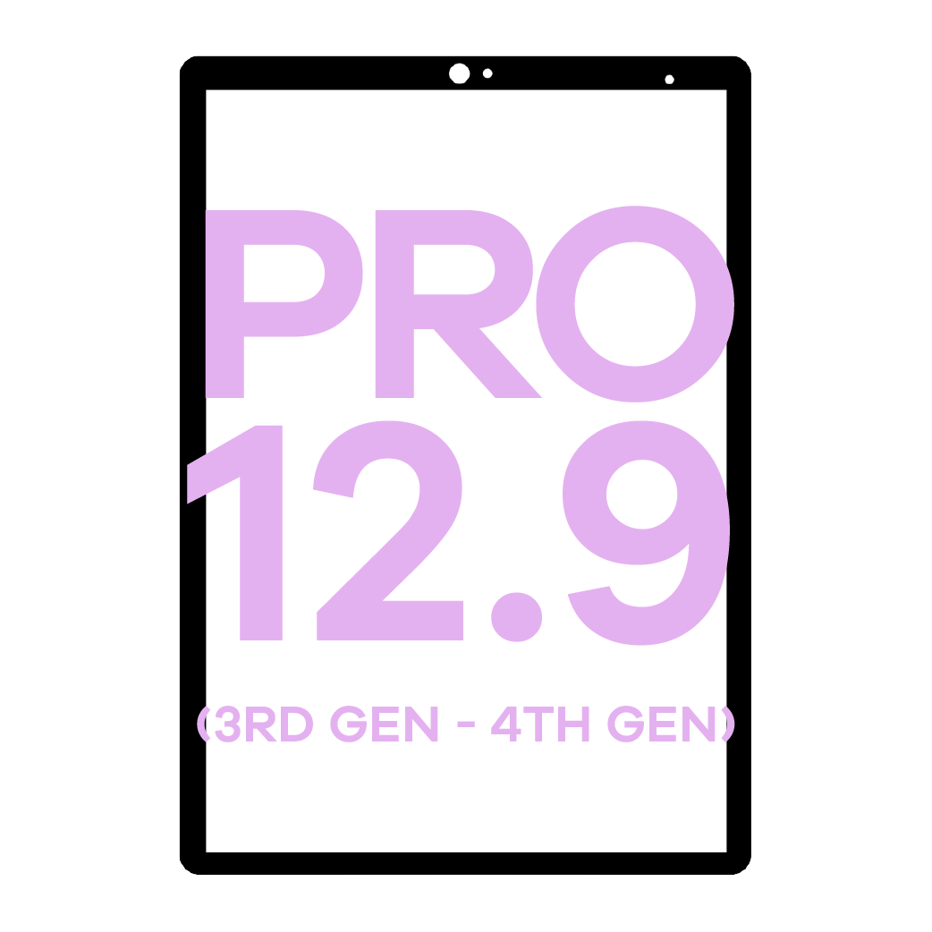 LCD Assembly With Digitizer For iPad Pro 12.9" 3rd Gen (2018) / iPad 12.9" 4th Gen (2020) (Refurbished) (white)