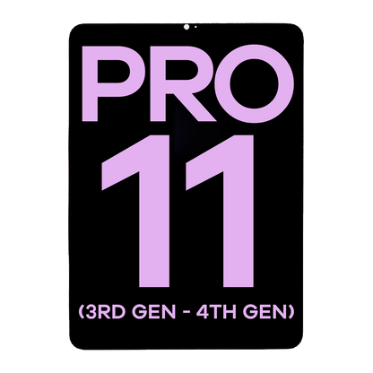 LCD Assembly With Digitizer For iPad Pro 11" 3rd Gen (2021) / Pro 11" 4th Gen (2022) (Refurbished) (black)
