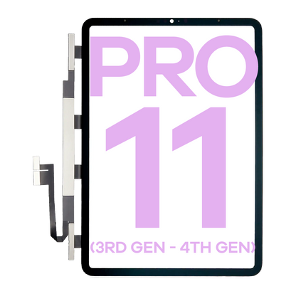 LCD Assembly With Digitizer For iPad Pro 11" 3rd Gen (2021) / Pro 11" 4th Gen (2022) (Refurbished) (white)