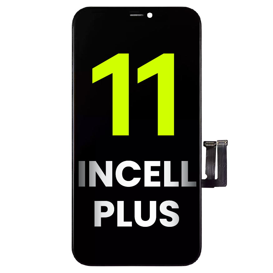 LCD Assembly With Steel Plate Pre-Installed For iPhone 11 (Aftermarket / Incell PLUS)