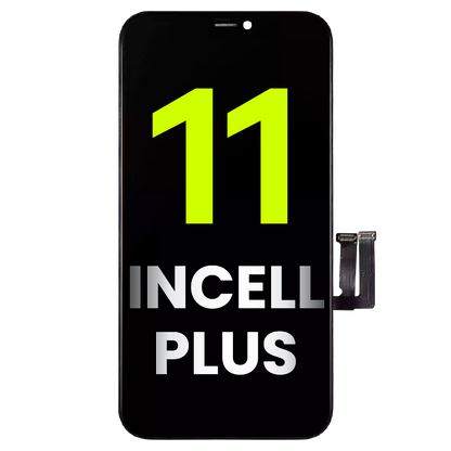 LCD Assembly With Steel Plate Pre-Installed For iPhone 11 (Aftermarket / Incell PLUS)
