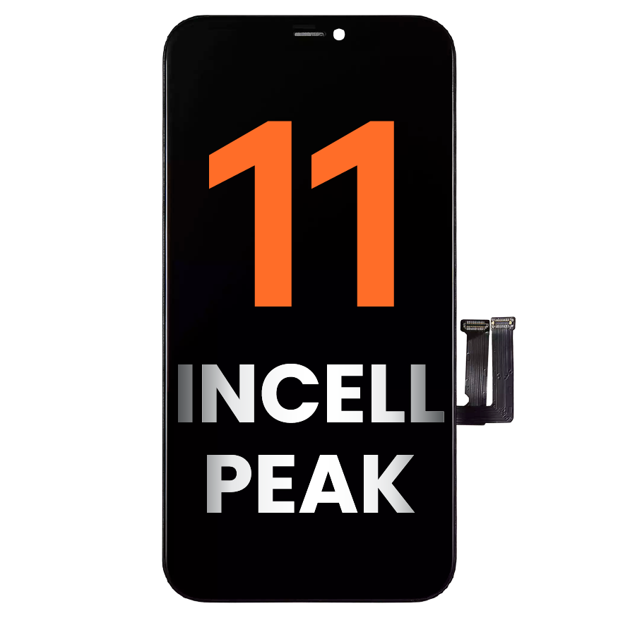 LCD Assembly With Steel Plate Pre-Installed For iPhone 11 (Aftermarket / Incell PEAK)