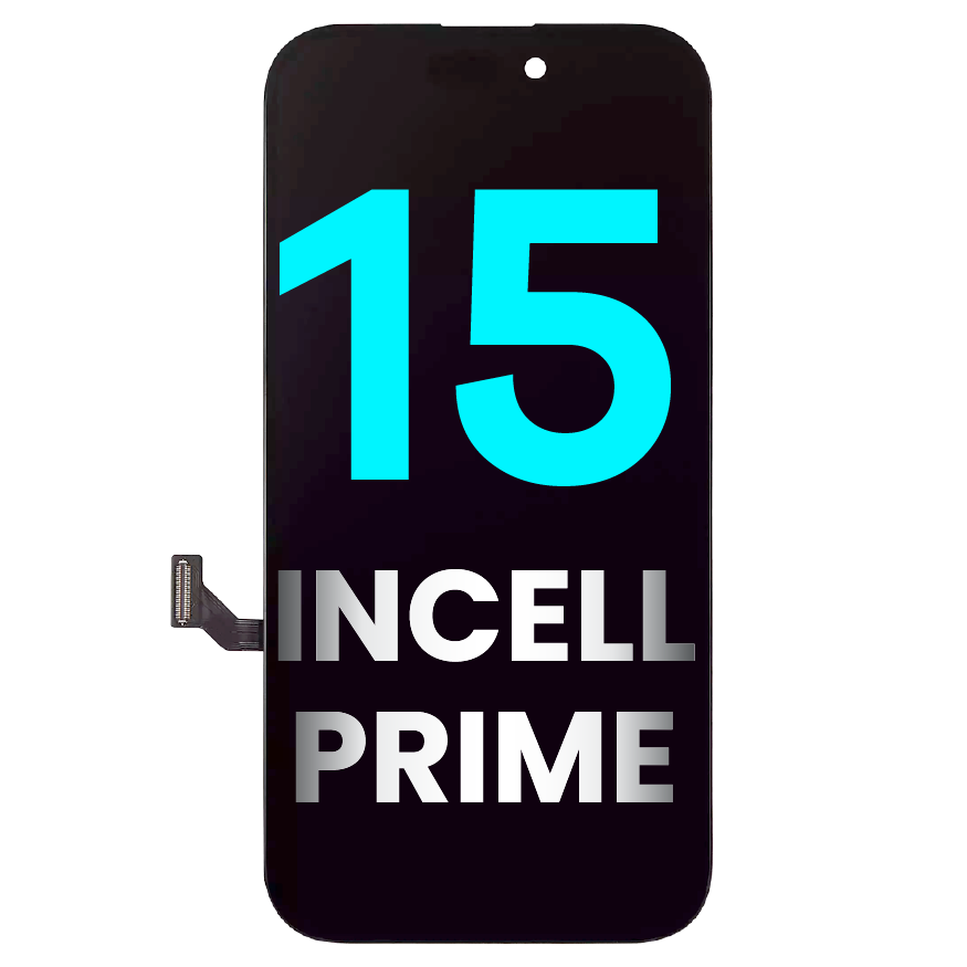 LCD Assembly For iPhone 15 (Aftermarket: AQ7 / Incell prime)