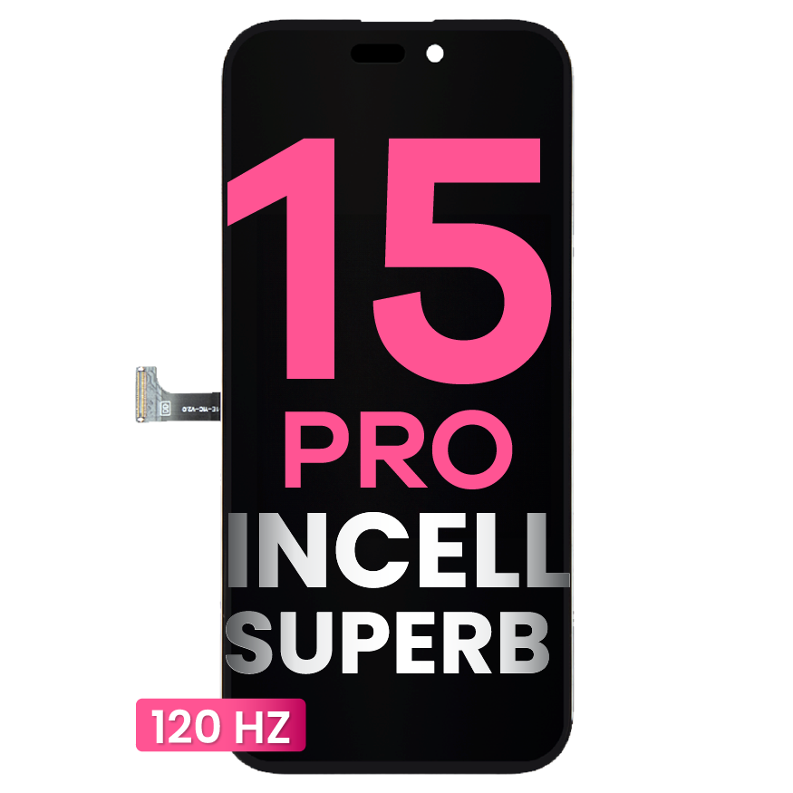 LCD Assembly For iPhone 15 Pro (Aftermarket: Incell superB)