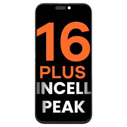 LCD Assembly For iPhone 16 Plus (Aftermarket / Incell peak)
