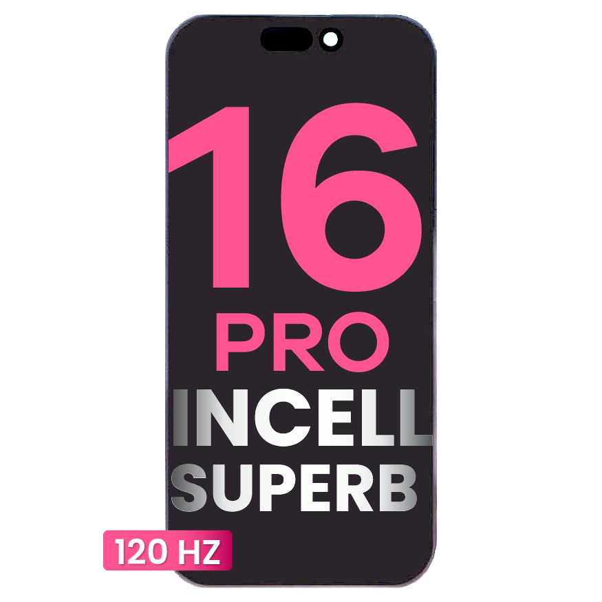 LCD Assembly For iPhone 16 Pro (Aftermarket: Incell superB) (120HZ)