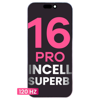 LCD Assembly For iPhone 16 Pro (Aftermarket: Incell superB) (120HZ)
