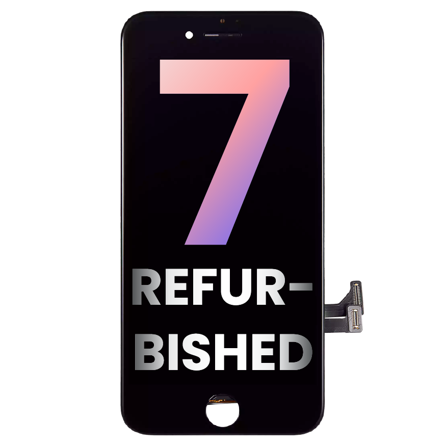 LCD Assembly With Steel Plate For iPhone 7 (Refurbished Original)