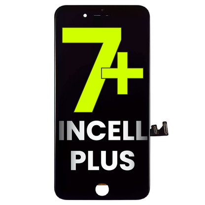 LCD Assembly With Steel Plate For iPhone 7 Plus (Aftermarket) (Black)