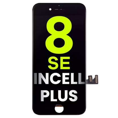 LCD Assembly With Steel Plate For iPhone 8 / SE (2020 / 2022) (Aftermarket Pro: XO7 Incell PLUS)